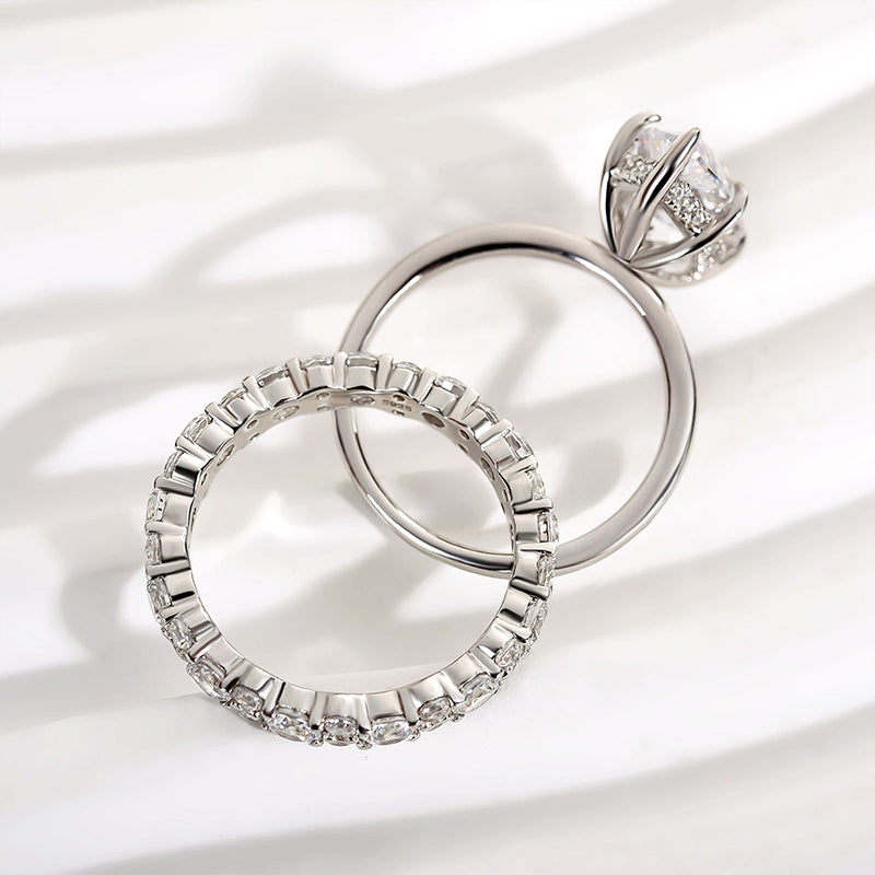 4ct Marquise Sona Diamond Ring | Gold Plated | Aurogem