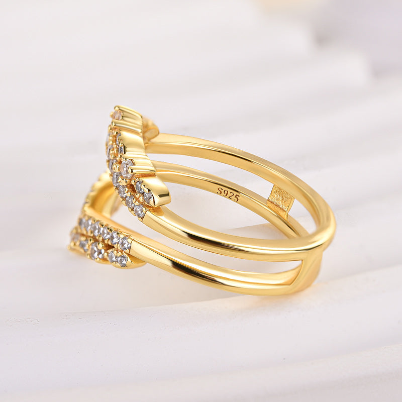 1.0 Carat Simulated Diamond Ring in 925 Sterling Silver