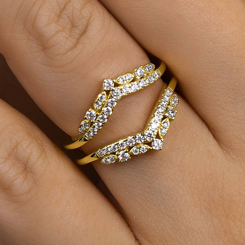 1.0 Carat Simulated Diamond Ring in 925 Sterling Silver