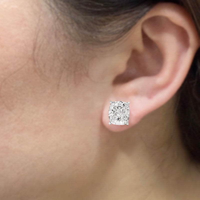 1.0 Carat Simulated Diamond Stud Earrings