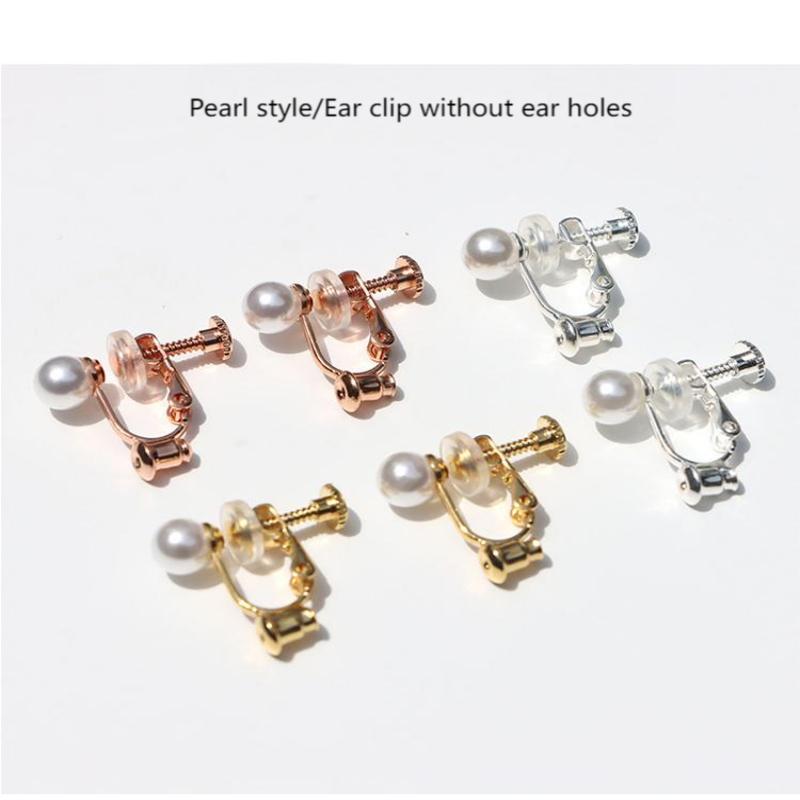 S925 Ear Clip Converter Ear Stud Earrings Without Ear Holes And Ear Accessories