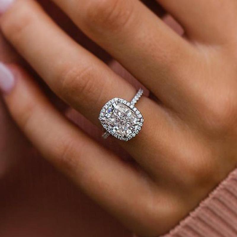 3.0ct Pear Cut 3PC Bridal Set - Dual Halo
