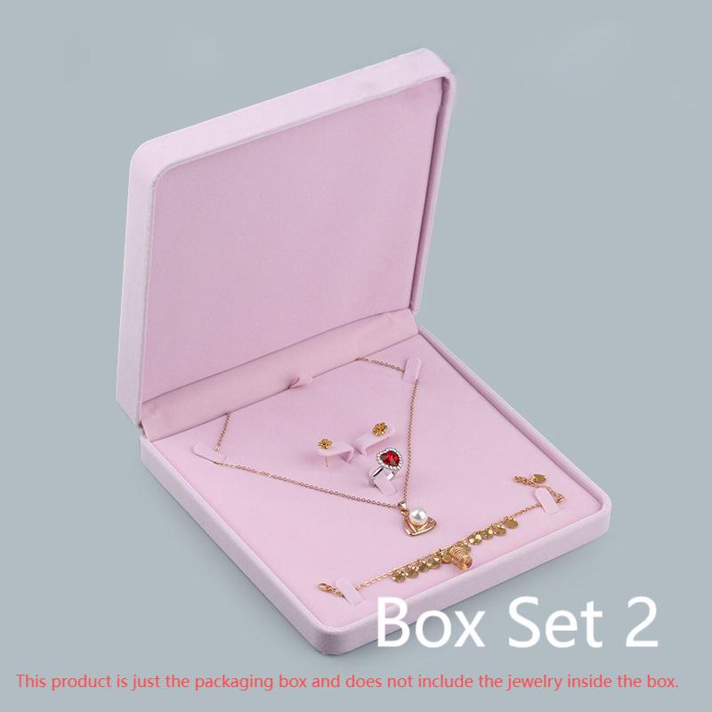 Velvet Jewelry Packaging Box