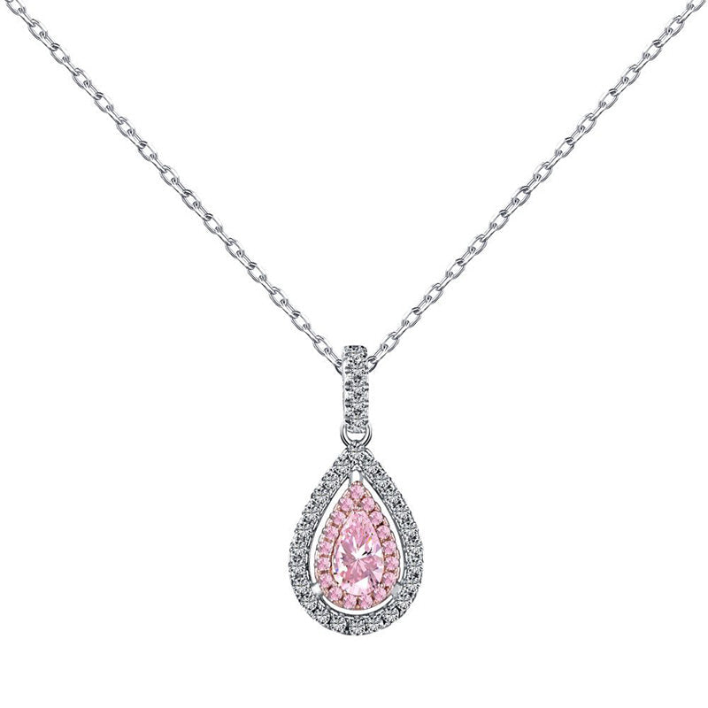 Timeless Simulated Diamond Necklace for Eternal Romance