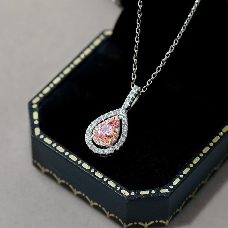 Timeless Simulated Diamond Necklace for Eternal Romance