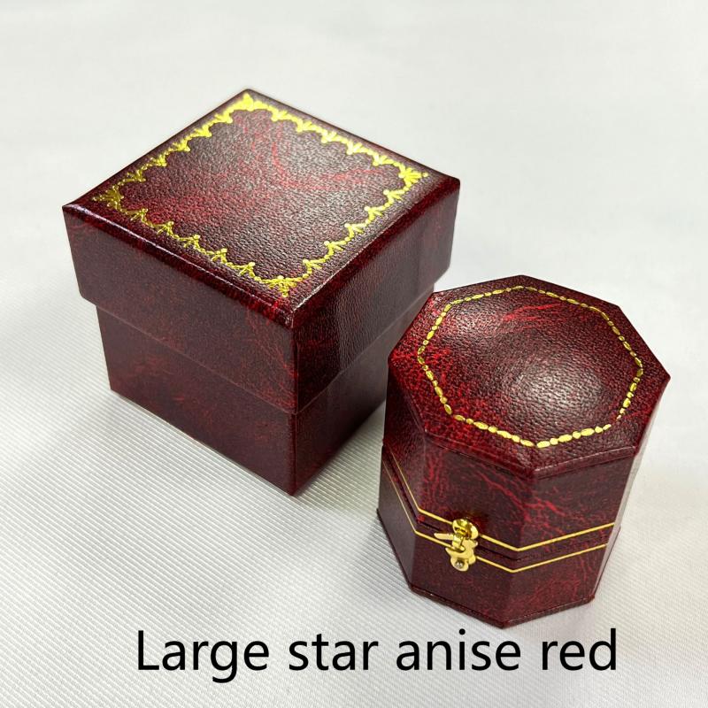 Vintage Oversized Light Luxury Jewelry Box Heart-shaped Engagement Rring Box
