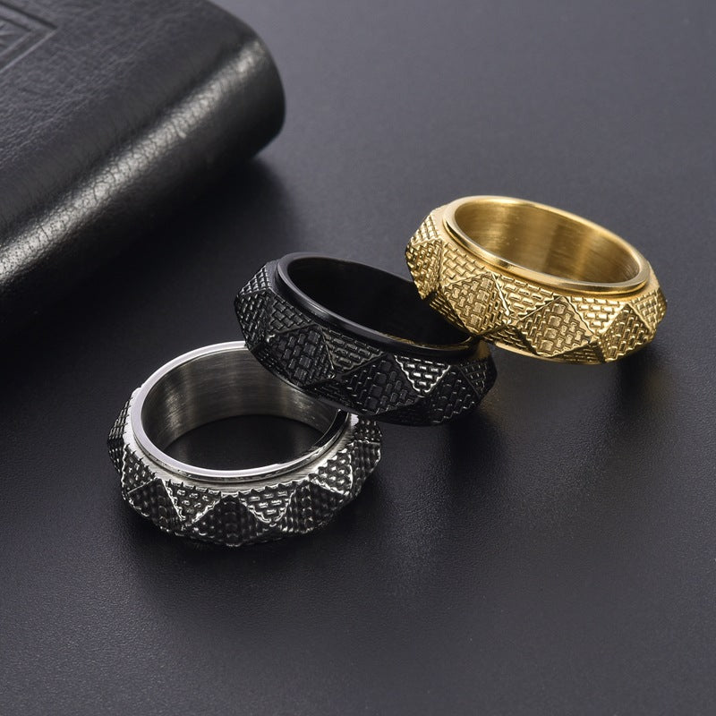 Aurogem Tungsten Carbide Gold Plated Mens Wedding Band