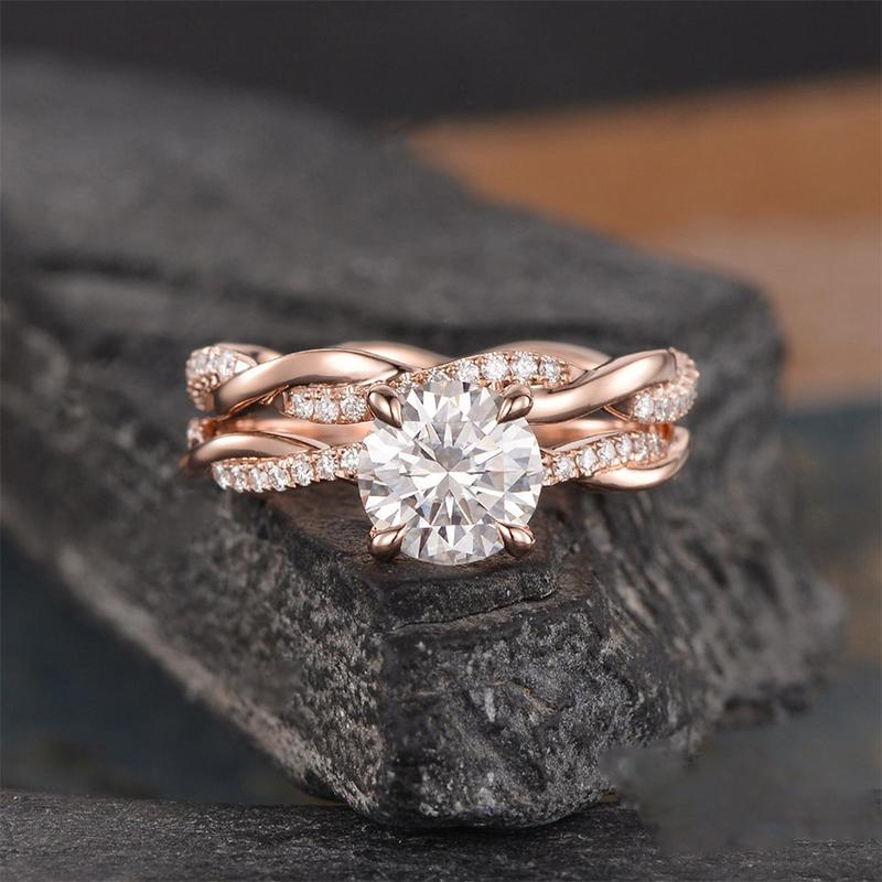 2.0ct Sona Diamond Wedding Band 925 Sterling Silver