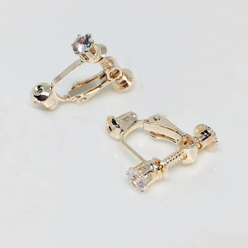S925 Ear Clip Converter Ear Stud Earrings Without Ear Holes And Ear Accessories