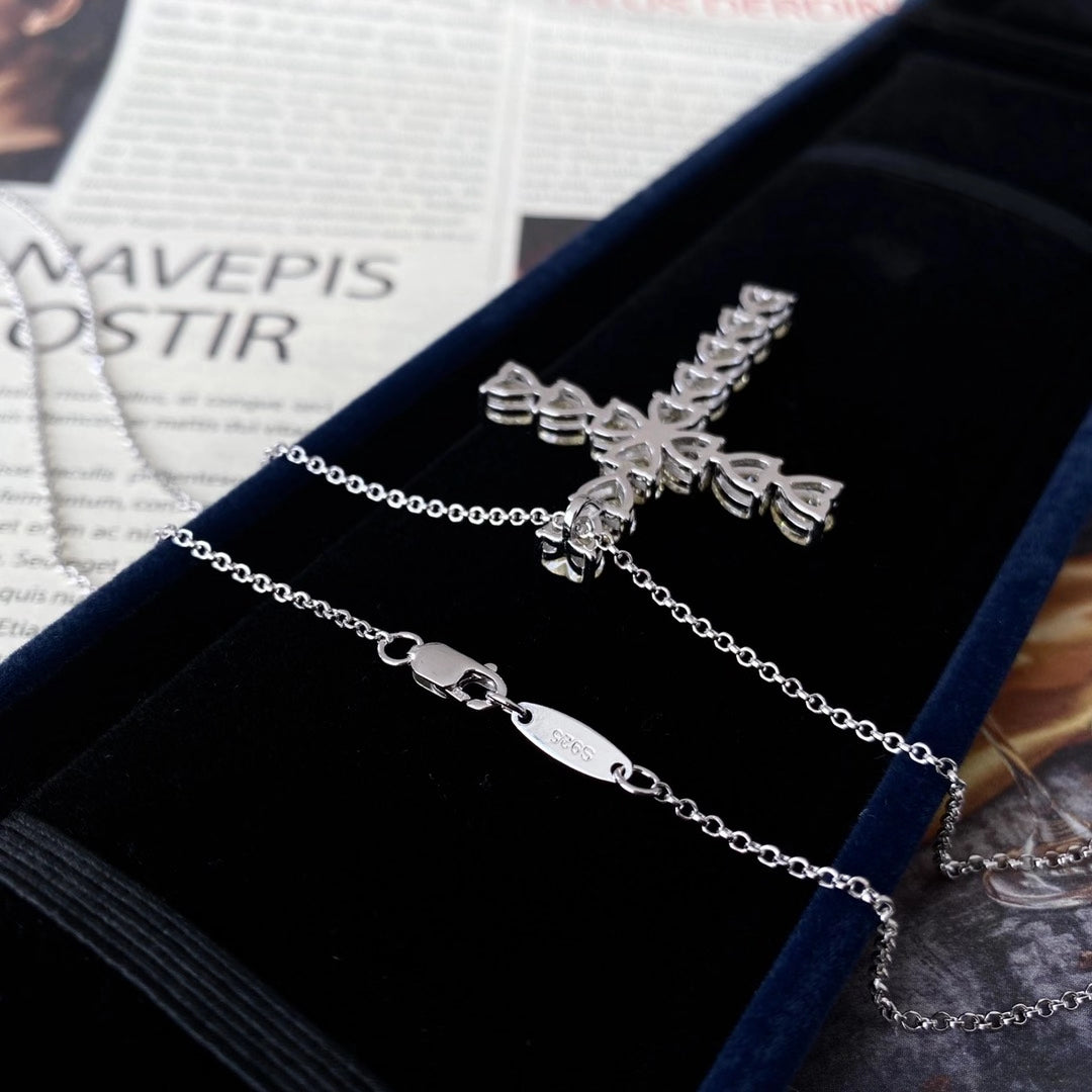 Heart-Cut Simulated Diamond Necklace for Everlasting Love