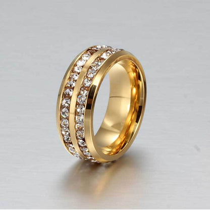 925 Silver Three-Tone 1ct Sona Diamond Men's Wedding Band