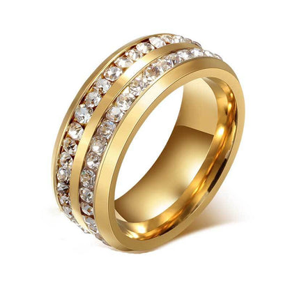 925 Silver Three-Tone 1ct Sona Diamond Men's Wedding Band