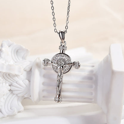400mm Adjustable Diamond Necklace 925 Silver