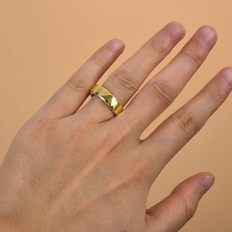 925 Silver Two-Tone 6mm Wide Diamond Wedding Band