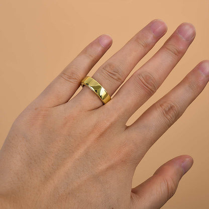 925 Silver Two-Tone 6mm Wide Diamond Wedding Band