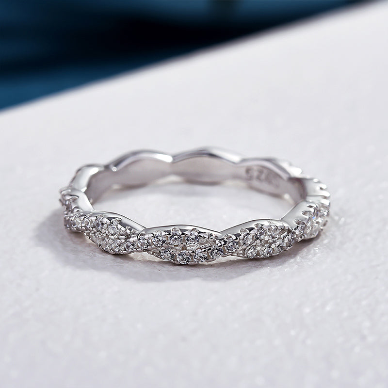 1.5Ct Round Cut Simulated Diamond Bracelet 925 Silver White Gold