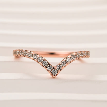 0.5Ct Round Simulated Diamond Tri-Color Gold Ring