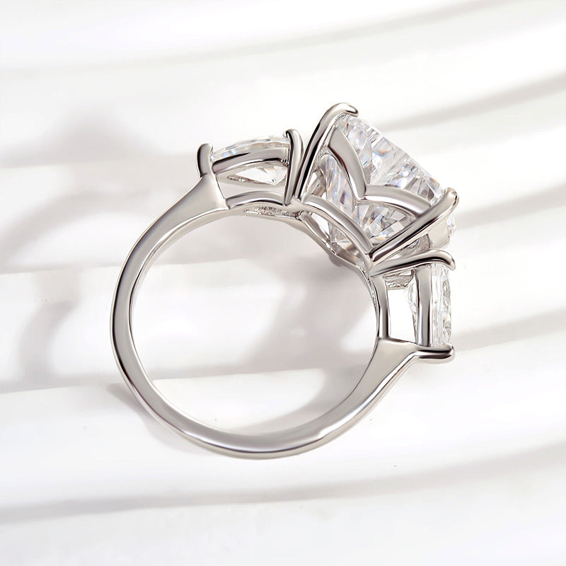 5.5 Carat Heart Cut Diamond Engagement Ring