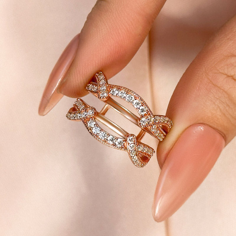 Vintage Round Cut Wedding Band – Sterling Silver