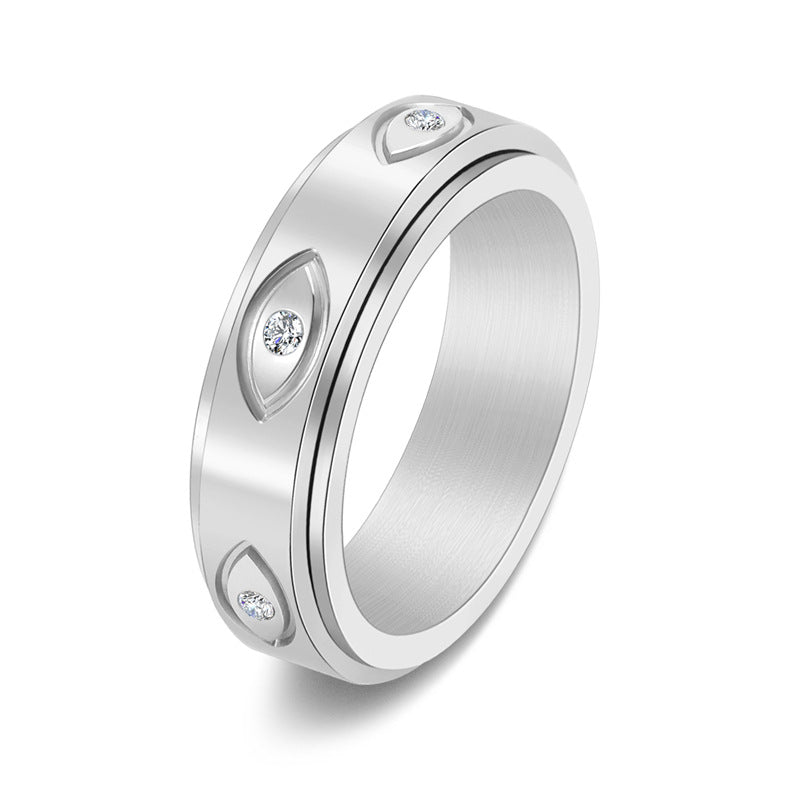 Tungsten Carbide Gold Plated Diamond Men's Wedding Band