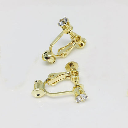 S925 Ear Clip Converter Ear Stud Earrings Without Ear Holes And Ear Accessories